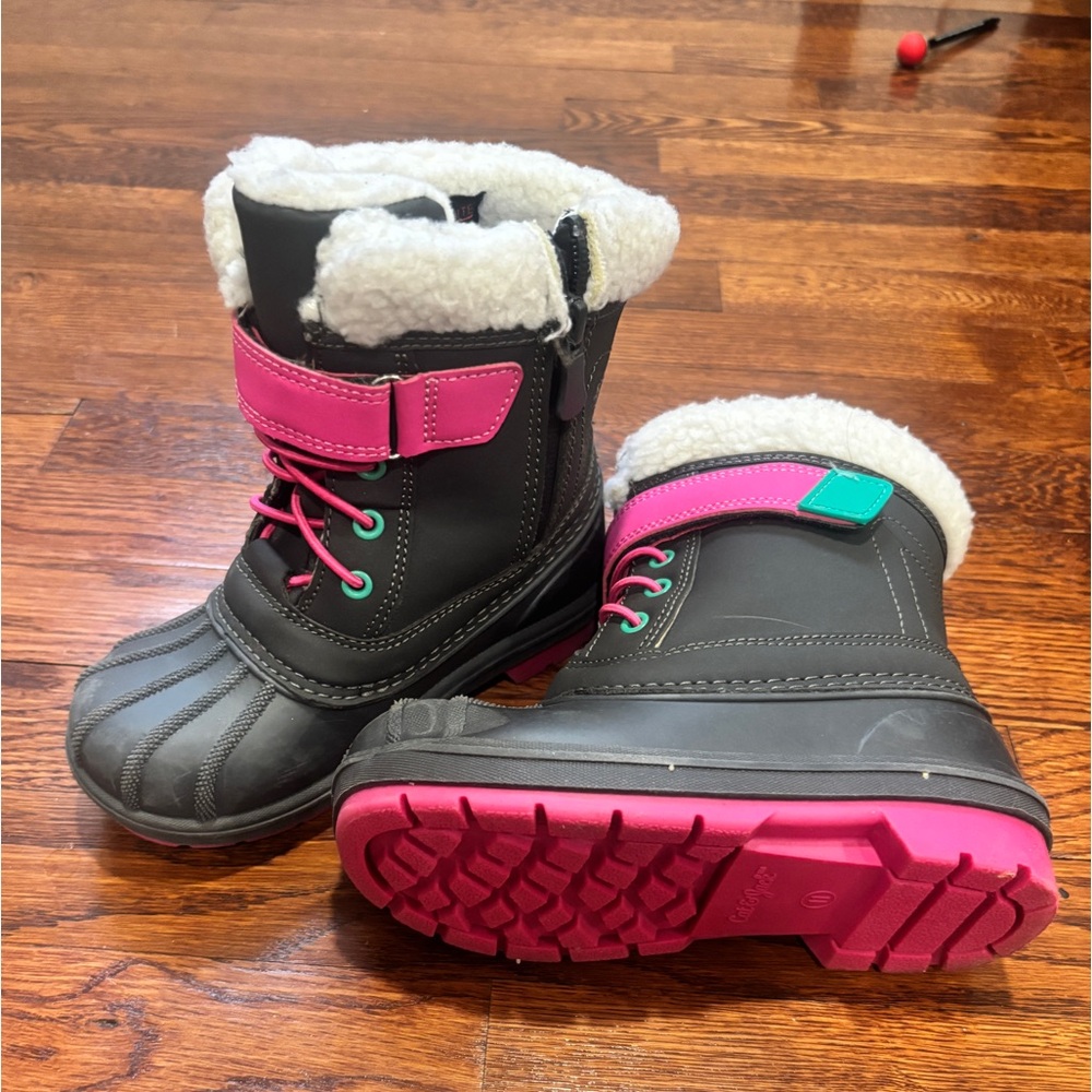 Cat & Jack Waterproof Snow Boots - Toddler Size 11